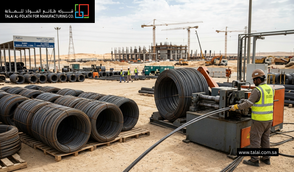 Why Steel Rebar in Coil Is Essential for Large-Scale Projects in KSA?
